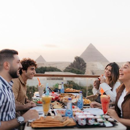 Tree Lounge Pyramids View Inn , Sphinx Giza Kafret el-Gabal Екстериор снимка