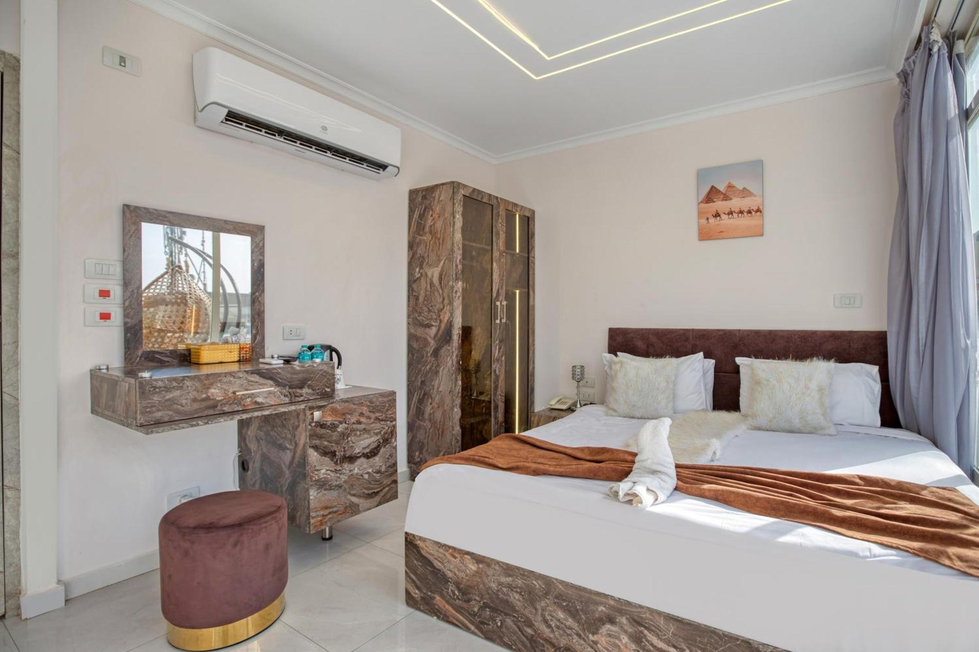 Tree Lounge Pyramids View Inn , Sphinx Giza Kafret el-Gabal Екстериор снимка