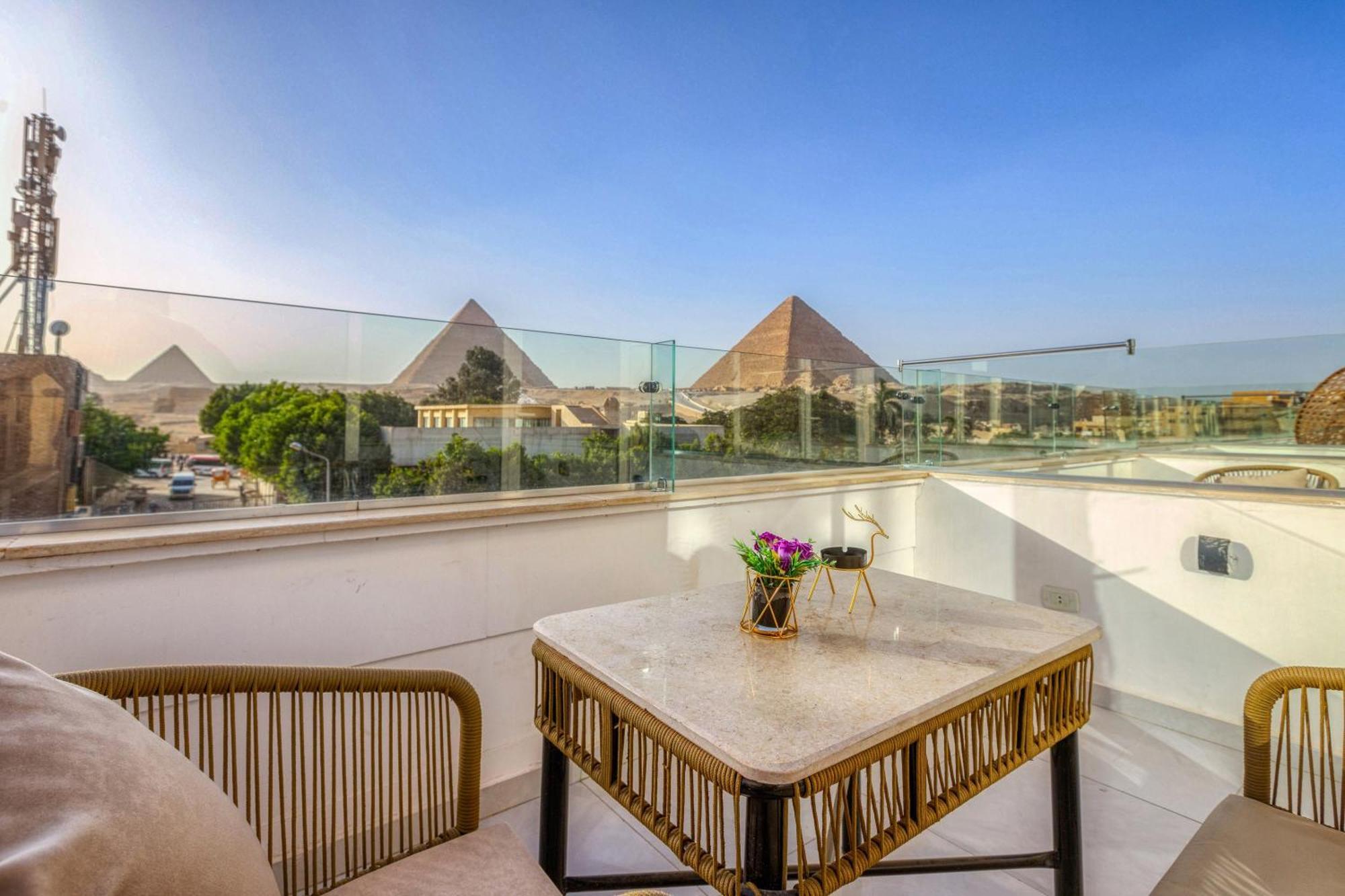 Tree Lounge Pyramids View Inn , Sphinx Giza Kafret el-Gabal Екстериор снимка